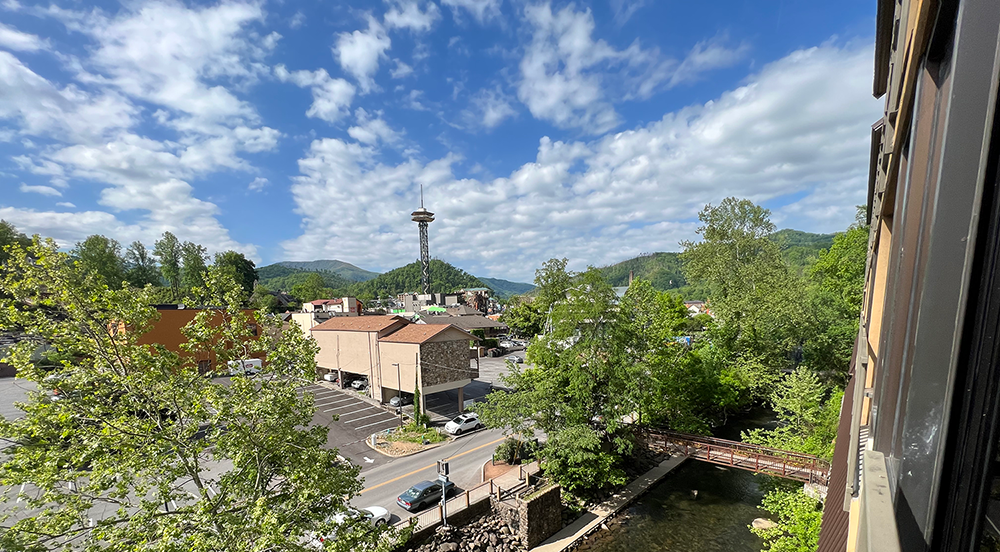 Relaxing stay at edgewater hotel in downtown gatlinburg