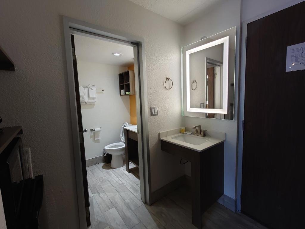 Our bathroom during one of our recent stays.